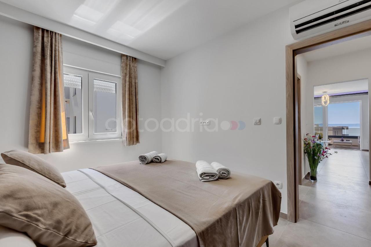 Luxury Seaview Apt Luki - Free Parking Makarska Exterior photo