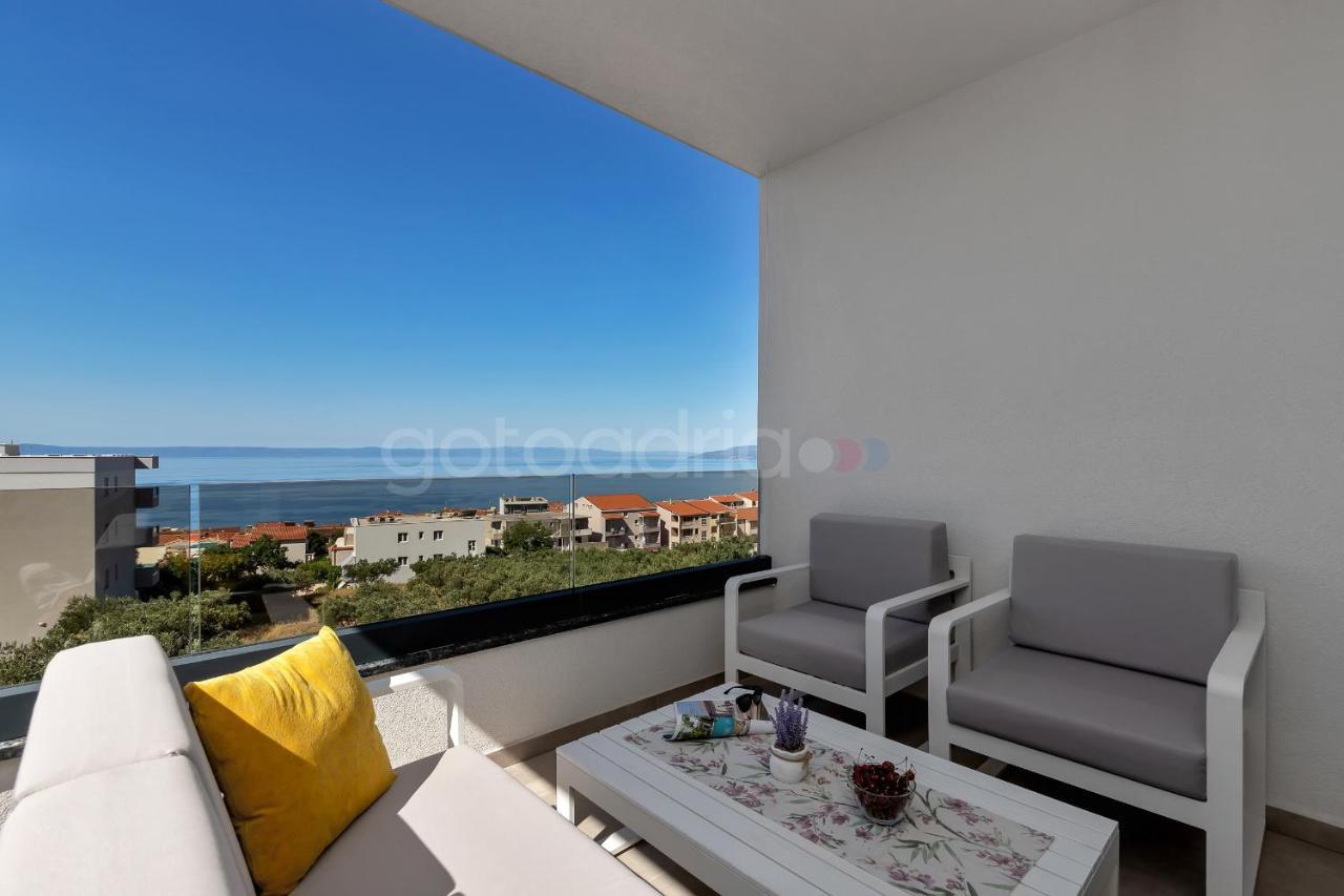 Luxury Seaview Apt Luki - Free Parking Makarska Exterior photo